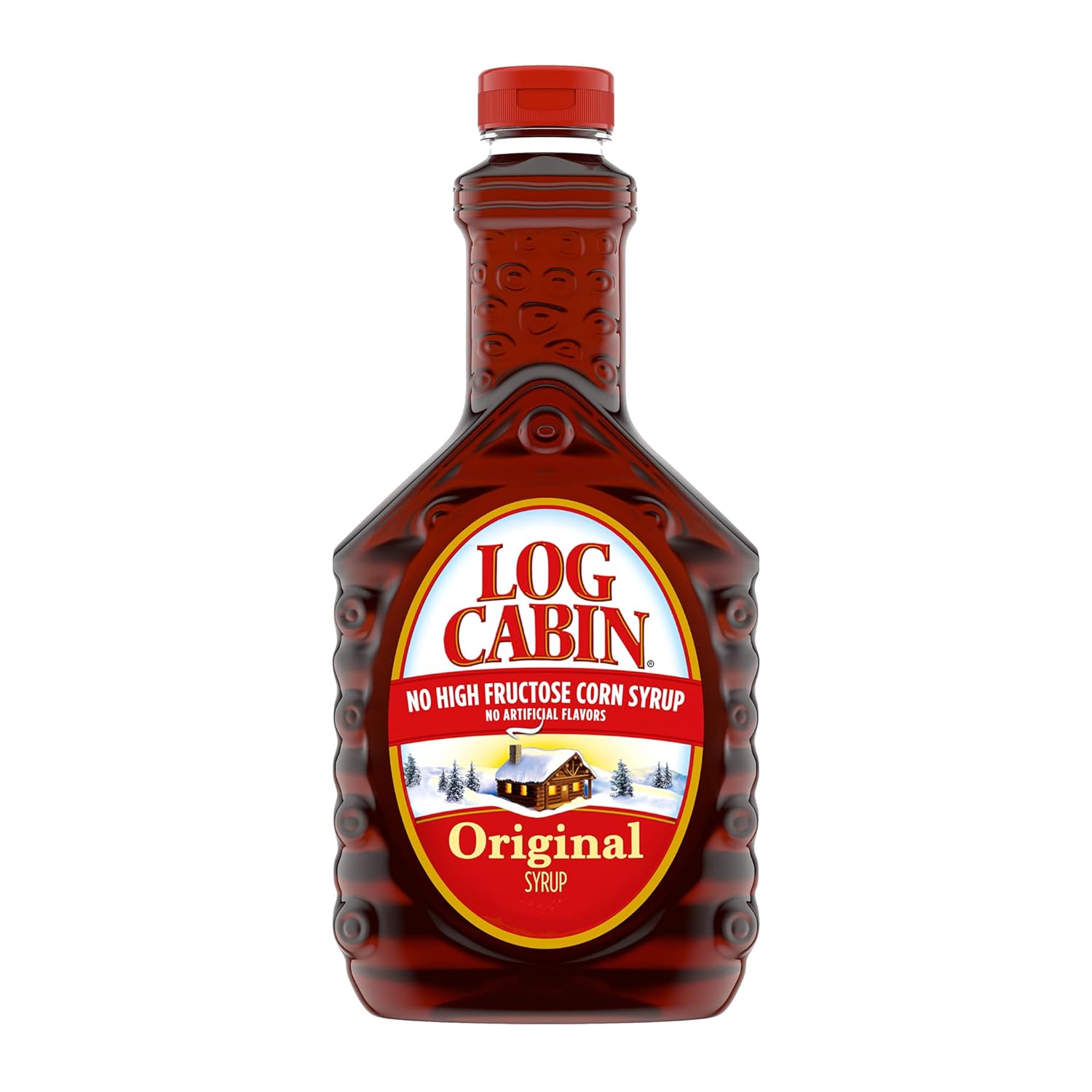 Log Cabin Sugar Free Syrup, 24 FL OZ (Pack of 12)