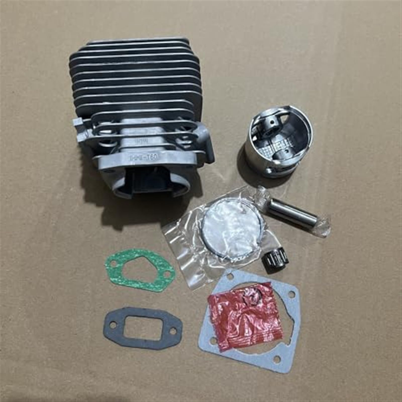 Kit de cojinete de Aguja de Pasador de Anillo de pistón de Cilindro de 45mm, for Motosierra Universal Toyama Tcs 60 FP/H84/MDL60/HM-T60/H199 Kit de Juntas de pistón de Cilindro