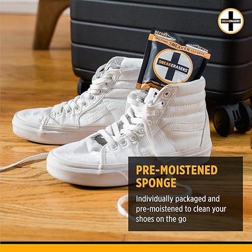 Miniatura 15 de SneakERASERS Instant Sneaker Cleaner Sponge, Effective Shoe Cleaning for White Sneakers, Tennis Shoes