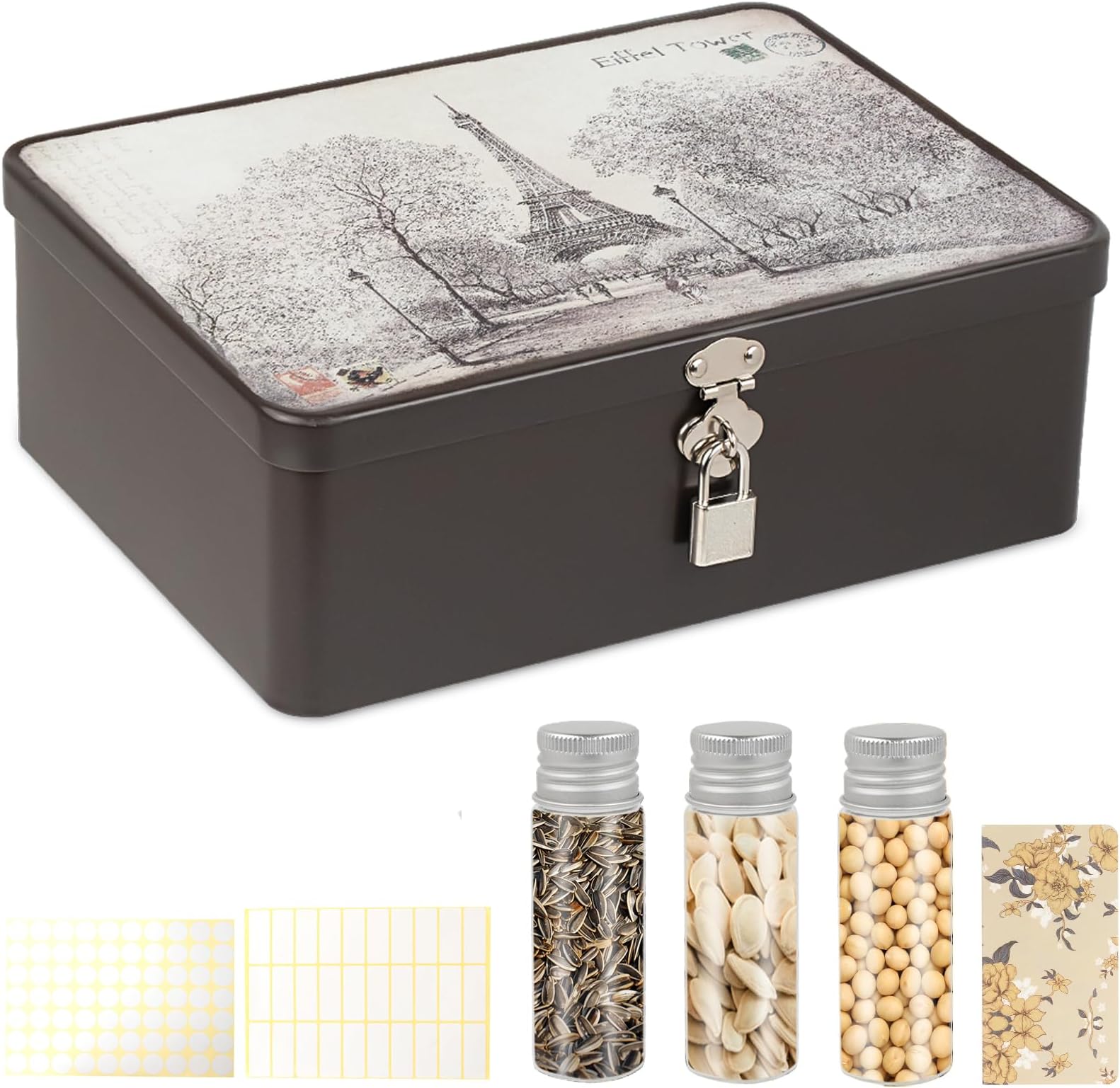 Seed Storage Organizer Seed Keeper Seed Packet Organizer Storage Box Seed Storage Container Gardening Seed Saver The Backyard Homestead Supplies for Seed Vault