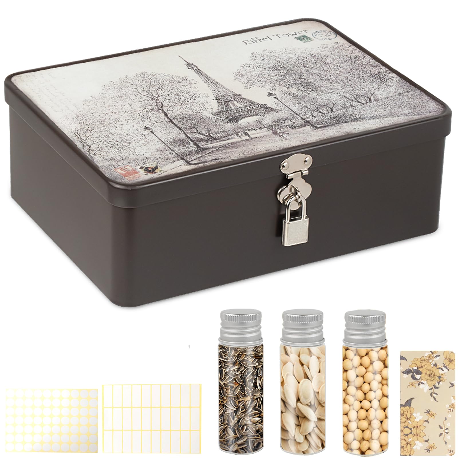 Seed Storage Organizer Seed Keeper Seed Packet Organizer Storage Box Seed Storage Container Gardening Seed Saver The Backyard Homestead Supplies for Seed Vault
