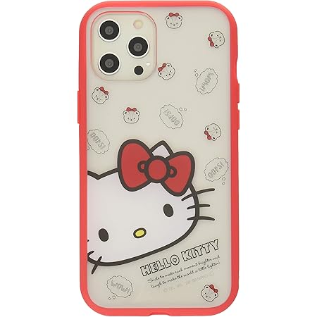 Amazon Co Jp Gourmandise Sanrio Characters Iiii Fit Clear Case For Iphone 12 Pro Max 6 7 Inch Hello Kitty Sang 62kt Red Electronics