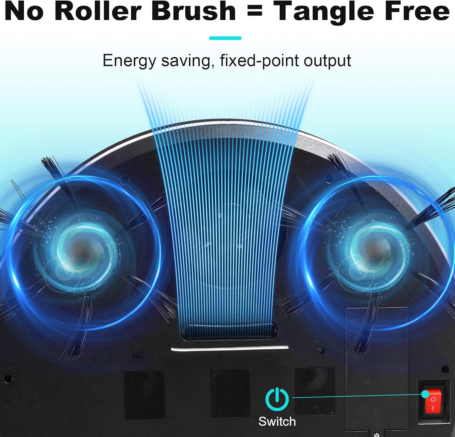 Robot Vacuum Cleaner with Automatic dust Collection Base,Strong Suction,Robot Vacuum Cleaner and Mop Combo, 3-in-1 Vacuum,Intelligent Navigation Obstacle Avoidance,Suitable for pet households,White