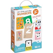 Banana Panda Let's Write and Erase Numbers 3+