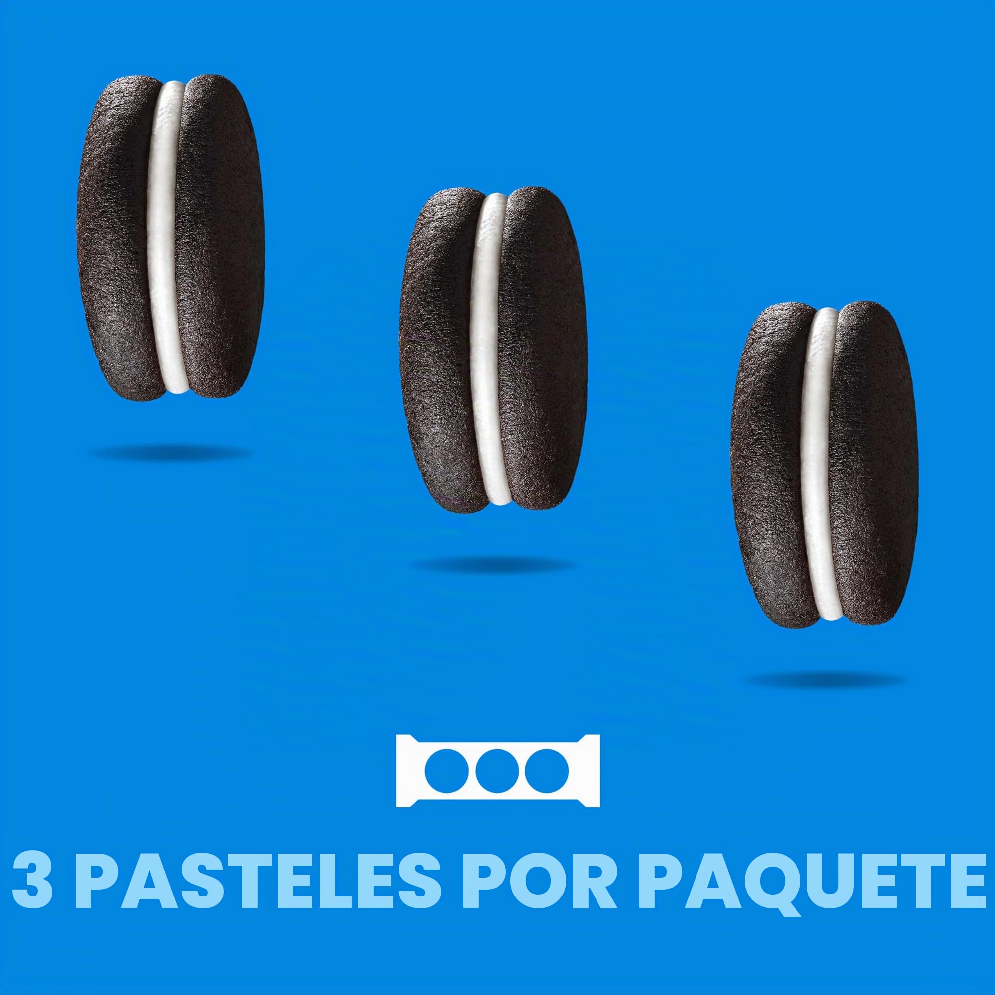 OREO Cakesters Soft Snack Cakes, paquetes de aperitivos de 8 a 3 onzas