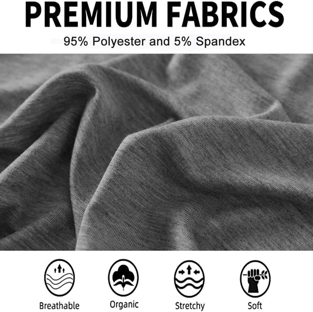 YUSHOW Mens Lounge Pants with Pockets 2 Pack Sleep Pajamas Pj Pants for Men Pjs Bottoms Casual Sleepwear - Image 5