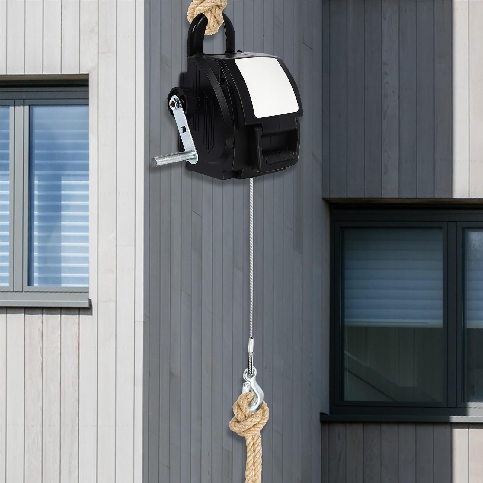 Paranco elettrico cavo Verricello Elettrico 12V 300W 2721kg Forza Di Trazione 2267kg Tiro Galleggiante Con Corda In Acciaio Da 9,2 M For Camion Rimorchio For Barche Marine