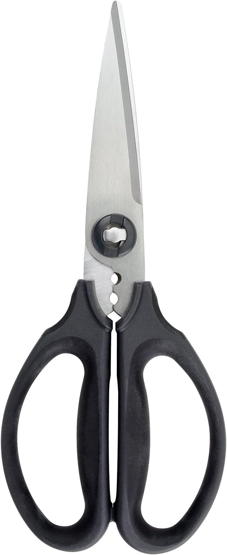 OXO Disassemble Washable Kitchen Shears with Herb Stripper, Black