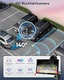 ESSGOO 9 Pouces Écran Voiture CarPlay sans Fil avec Caméra de Recul - 5