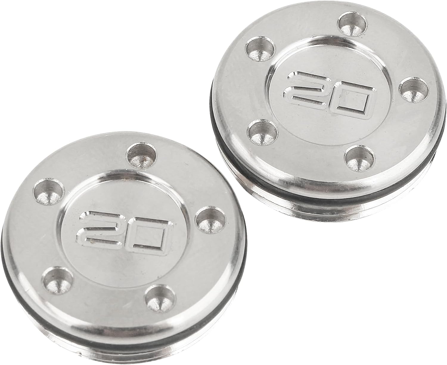 Golf Putter Weights Compatible with Scotty Cameron 2pcs 5g/10g/15g/20g/25g/30g/35g/40g/45g Compatible with Titleist Scotty Cameron Putter Newport Silver