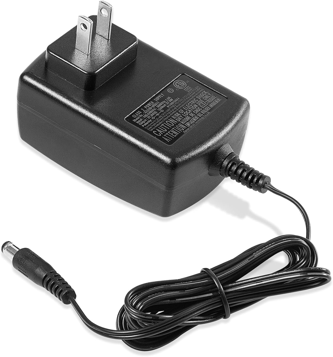 Kenmore KC1000 24V Charging Adapter for Kenmore Elite Litening Cordless Upright Vacuum and SpotLite Go Cordless Portable Carpet Cleaner (Models: CU7001, CU7005, KW1090)