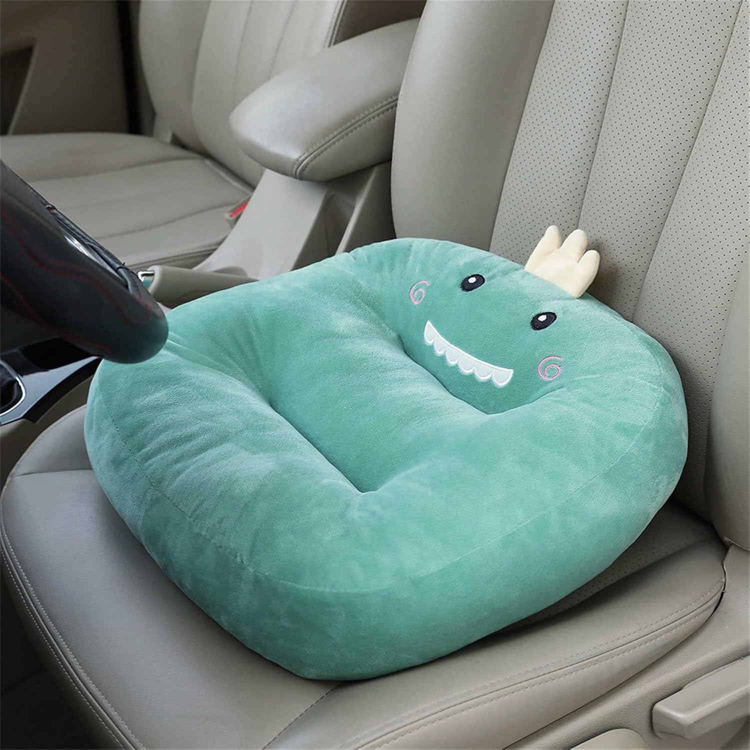 Car Booster Seat Cushion Driver Posture Pad Heightening Height Boost Mat Portable Ideal for Office, Home Heightening Height 12cm