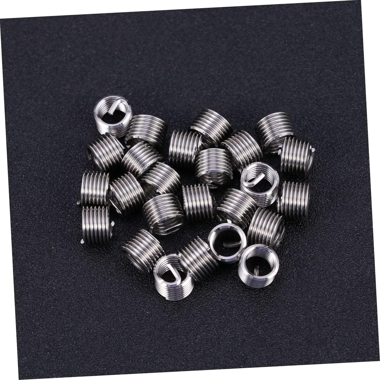 MAGICLULU 30pcs Thread Insert Kit Helicoil Metric Full Thread Repair Tools for Automotive Steel Cast Iron Aluminum