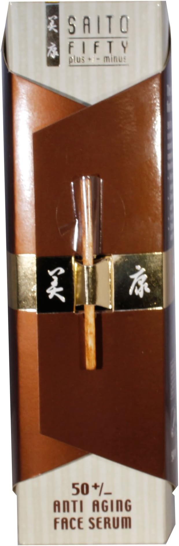 Saito Fifty plus minus 50 +/- Anti Aging Face Serum 1.79 fl oz / 53 ml (Organic Skin Products)