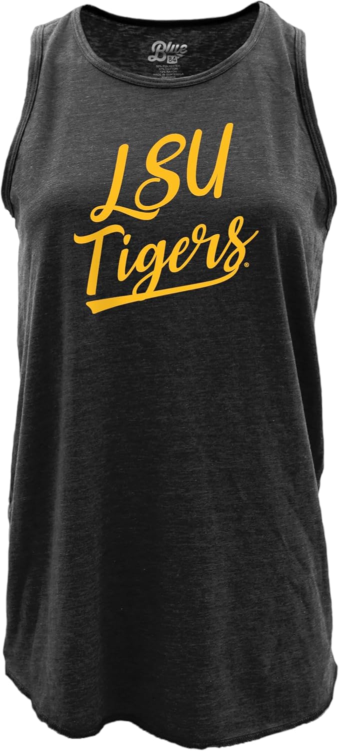 Blue 84 NCAA Womens NCAA Officially Licensed Women's Tank Top Tri-Blend Signature