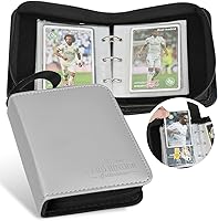 Vista 42 de Carpeta de tarjetas intercambiables, carpeta de álbum de colección de tarjetas con 720 bolsillos laterales de carga, carpeta de álbum de 9 bolsillos