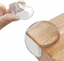 Protections D'angle Pour Meubles Enfant - Lot De 8 En L, PVC Transparent, Anti-collision