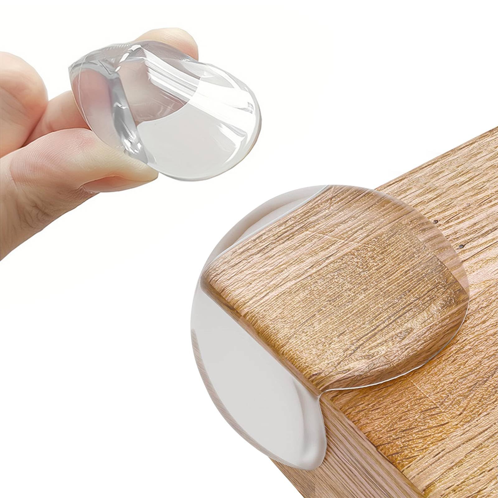Funalix Rund Corner Protectors für Kinder,12 Stück Baby Proofing Ecken Sicherheit Tisch Ecken Guards,Edge Protector,transparente Anti-Kollision Ecke für scharfe Möbel Cooners