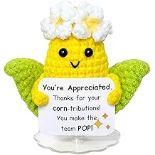 员工感谢礼物 钩针玉米送给同事 员工 - 情感后勤支持 可爱的小桌子装饰