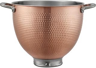 5 Quart Hammered Copper Bowl, KSM5SSBCB for select 4.5 or 5 Q Tilt Head Stand Mixers