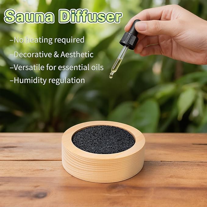 Set de 3 Difusores de Aceites Esenciales de Piedra Lava - kullder miniatura 3