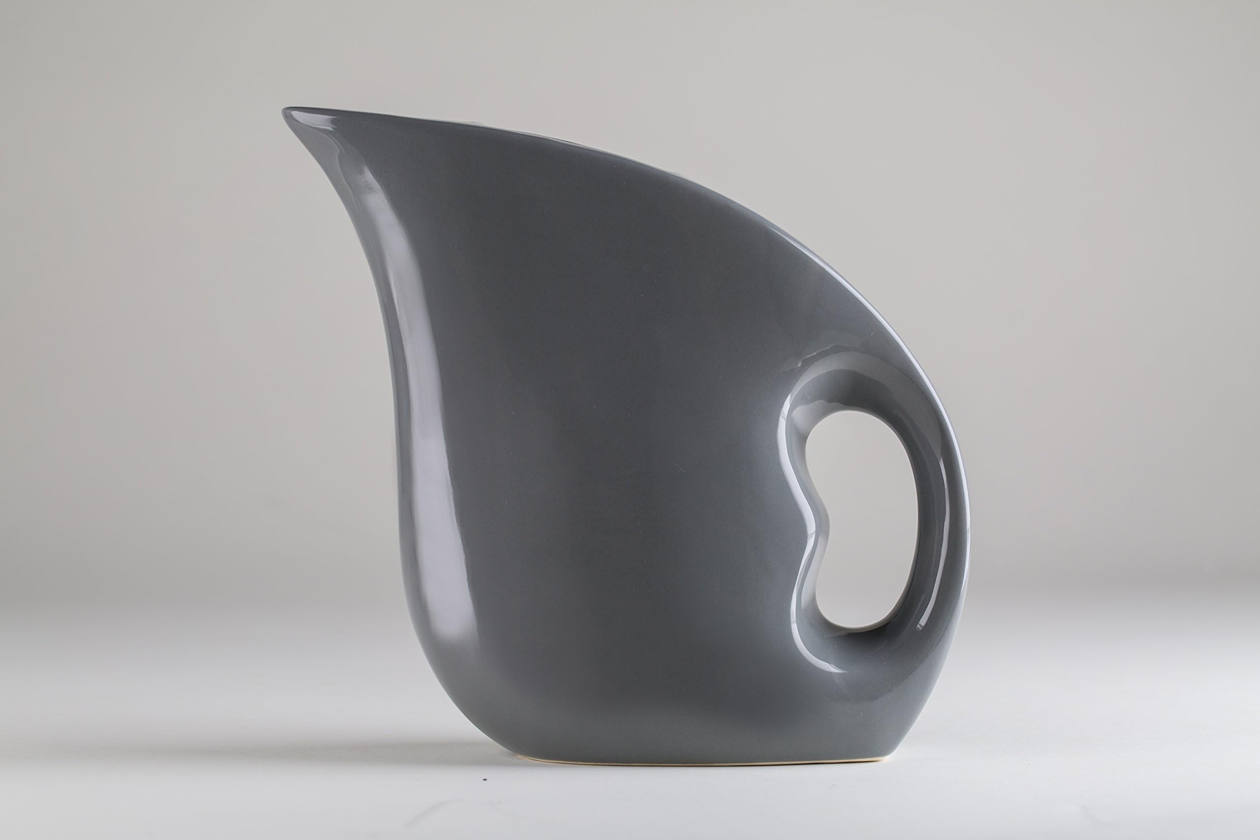 Aquabean Grey Ceramic Lota
