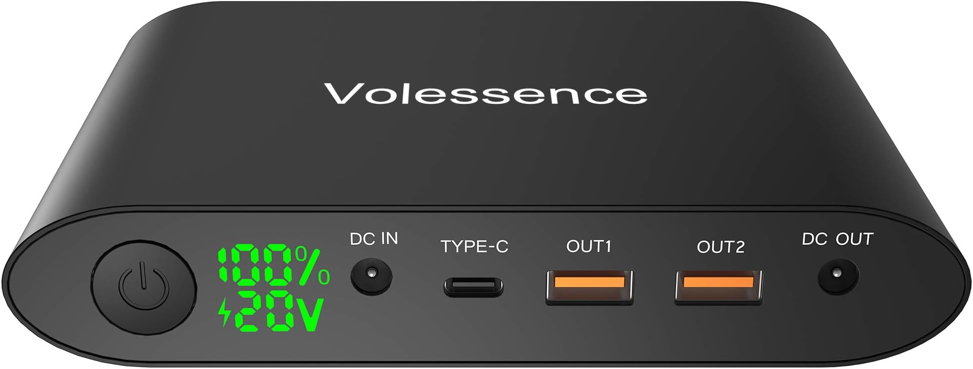 Portable Laptop Charger 92.5Wh/25000mAh Universal Power Bank 20V/16V/12V/9V/8.4V/5V External Battery Backup for Laptop, Smartphone, Tablet Camera and More