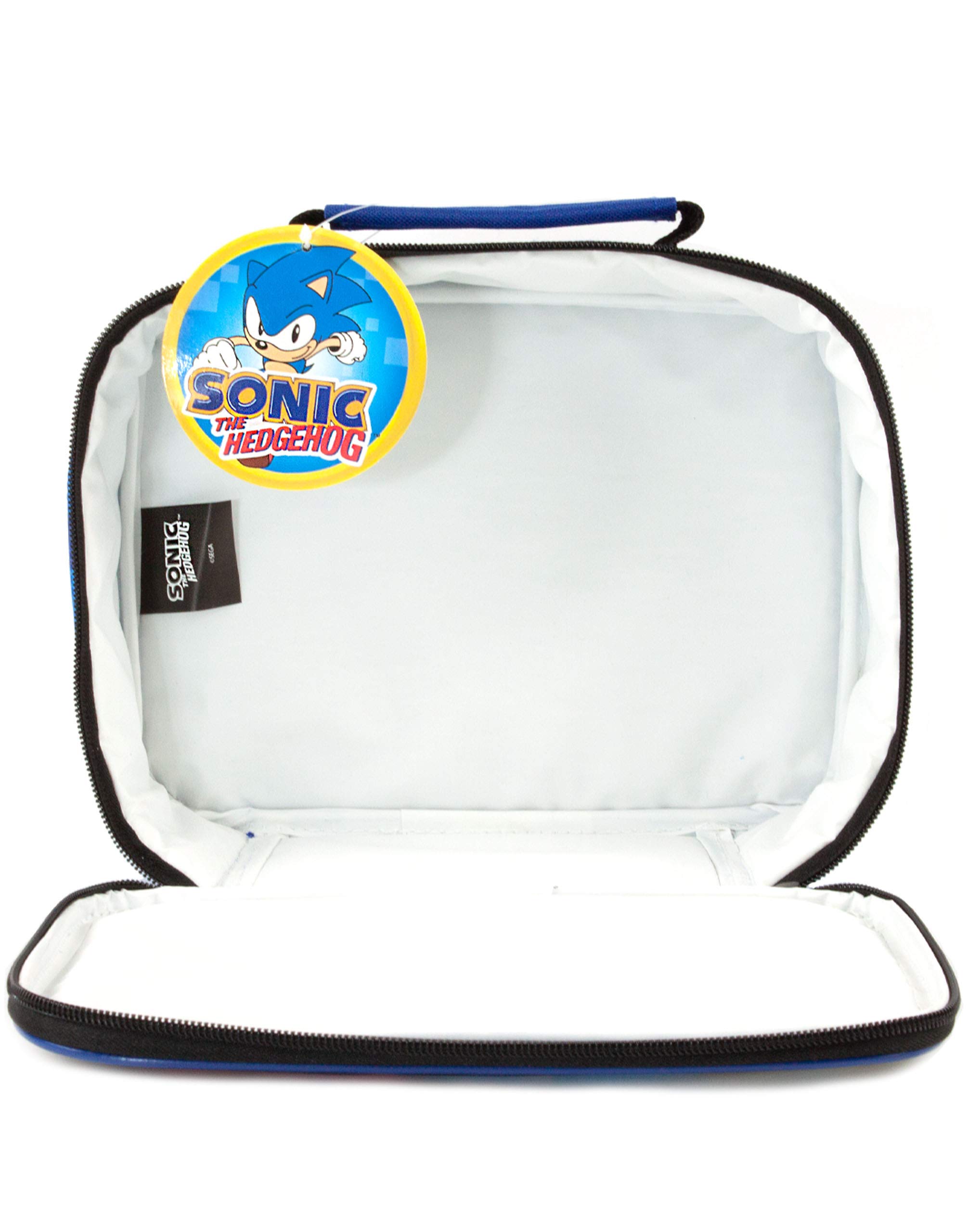 Sonic Lunchbox Für Kinder – Personalisierbare Isolier-Tasche Mit Namen Für Schule & Kindergarten