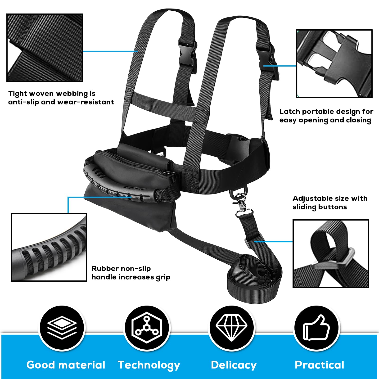 Imbracatura Da Sci Per Bambini, Imbracatura Da Allenamento, Ski Strap Imbracatura Sicurezza Bambini, Imbracatura Da Snowboard Ski Harness Training Formazione Per Principianti Ragazzi Ragazze