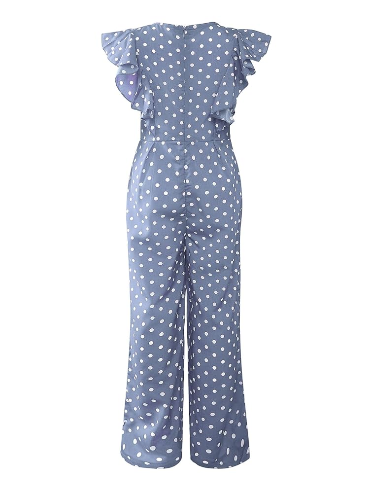 トップス soor ploom FrillTee Gumdrop Stripe 6y Amazon.com: WDIRARA Girl's Polka Dots Ruffle Trim Cap Sleeve