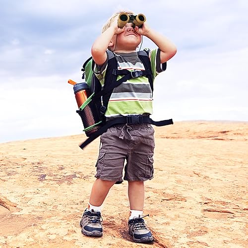 Vista 42 de ESSENSON Prismáticos para niños, juguetes de regalo para niños de 3 a 12 años, telescopio al aire libre para deportes y juegos al aire libre, Azul