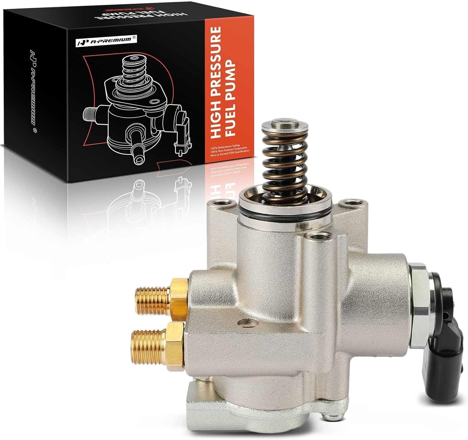 A-Premium High Pressure Fuel Pump Compatible with Volkswagen Touareg 2007, Passat 2006 2007 & Audi Q7 2007, 3.6L, Replace# 03H127025