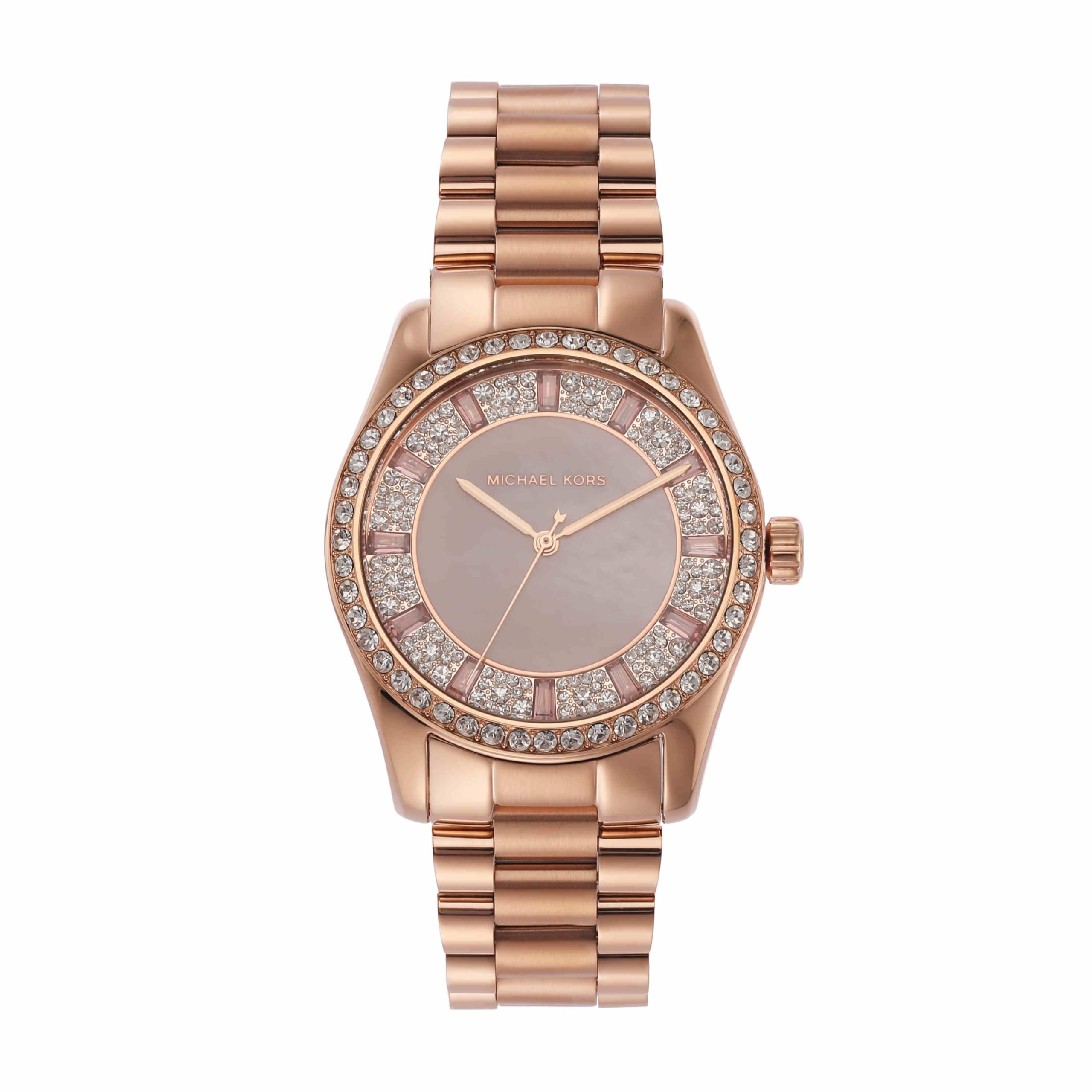 Michael Kors Stainless Steel Analog Pink Dial Women Watch-Mk7444, Rose Gold Band (B0CHR2Y7RY) Amazon Price History, Amazon Price Tracker