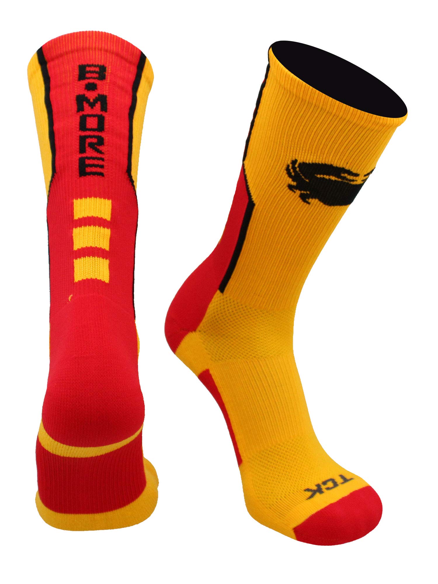 TCK Baltimore Socks Crew Length Bmore Strong COVID-19 Relief