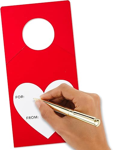 Miniatura 7 de Hallmark Surtido de tarjetas de San Valentín para colgar puertas (paquete de 12)