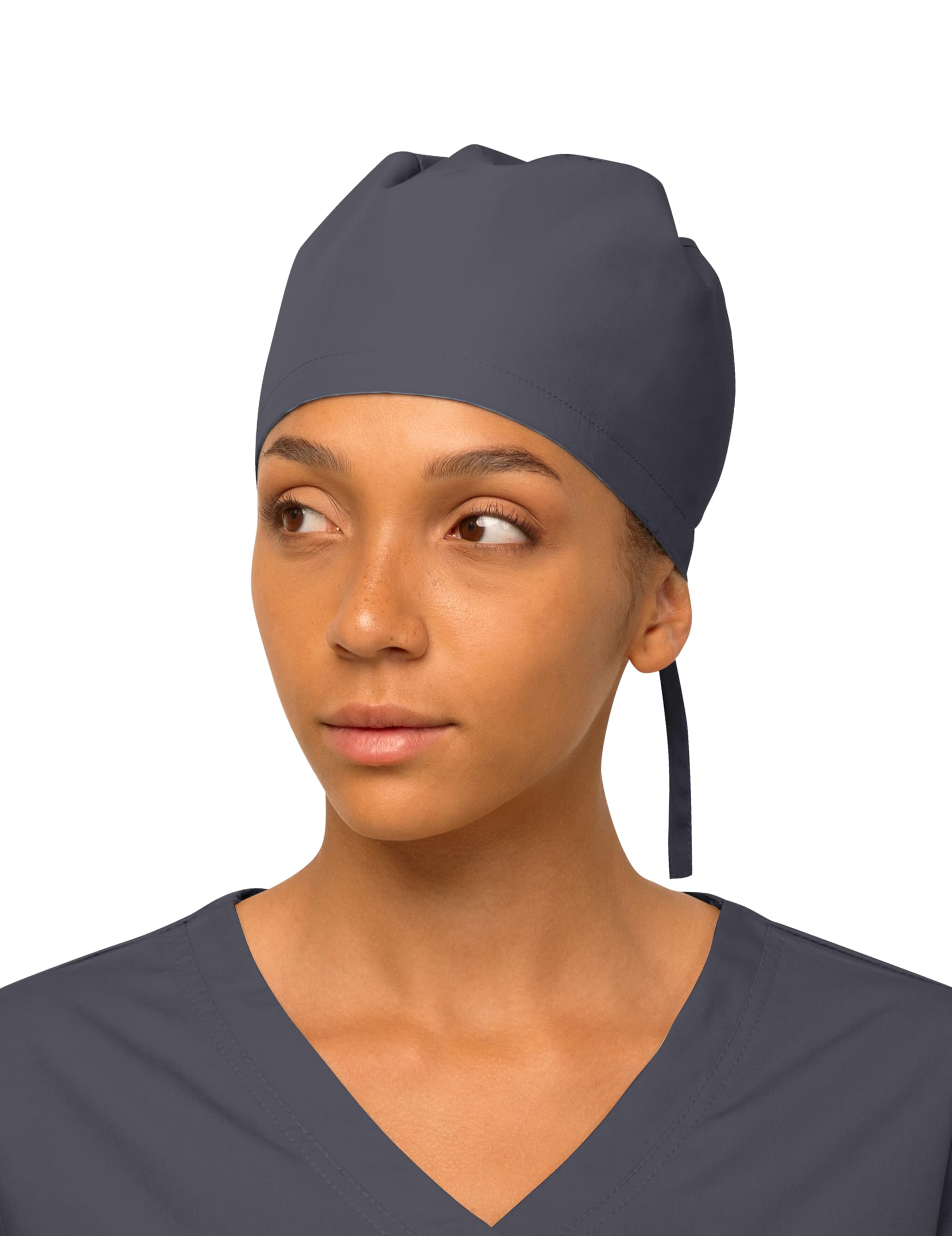 Women’s Working Scrub Cap with Adjustable Elastic Tie-Back – Lightweight, Washable Nursing Cap with Built-in Sweatband