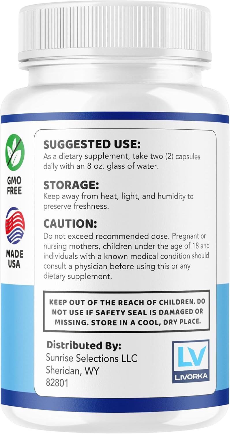 LIVORKA Prosta Peak Capsules - Official ProstaPeak Support Supplement Pills for Men - Maximum Strenght, Natural Prosta Peak Support for Overall Health & Wellness Reviews, 60 Capsules for 1 Month