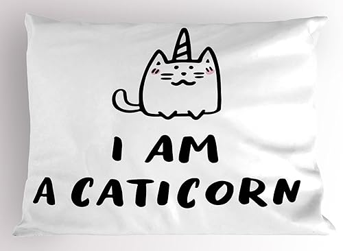 Miniatura 31 de Ambesonne Funda de almohada gris, lunares pequeños sobre fondo blanco, estilo retro, patrón tradicional pastel, funda de almohada decorativa de