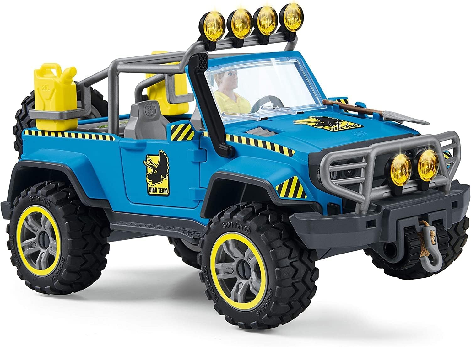 Schleich 41464n Playset Todoterreno con asentamiento de Dinosaurios