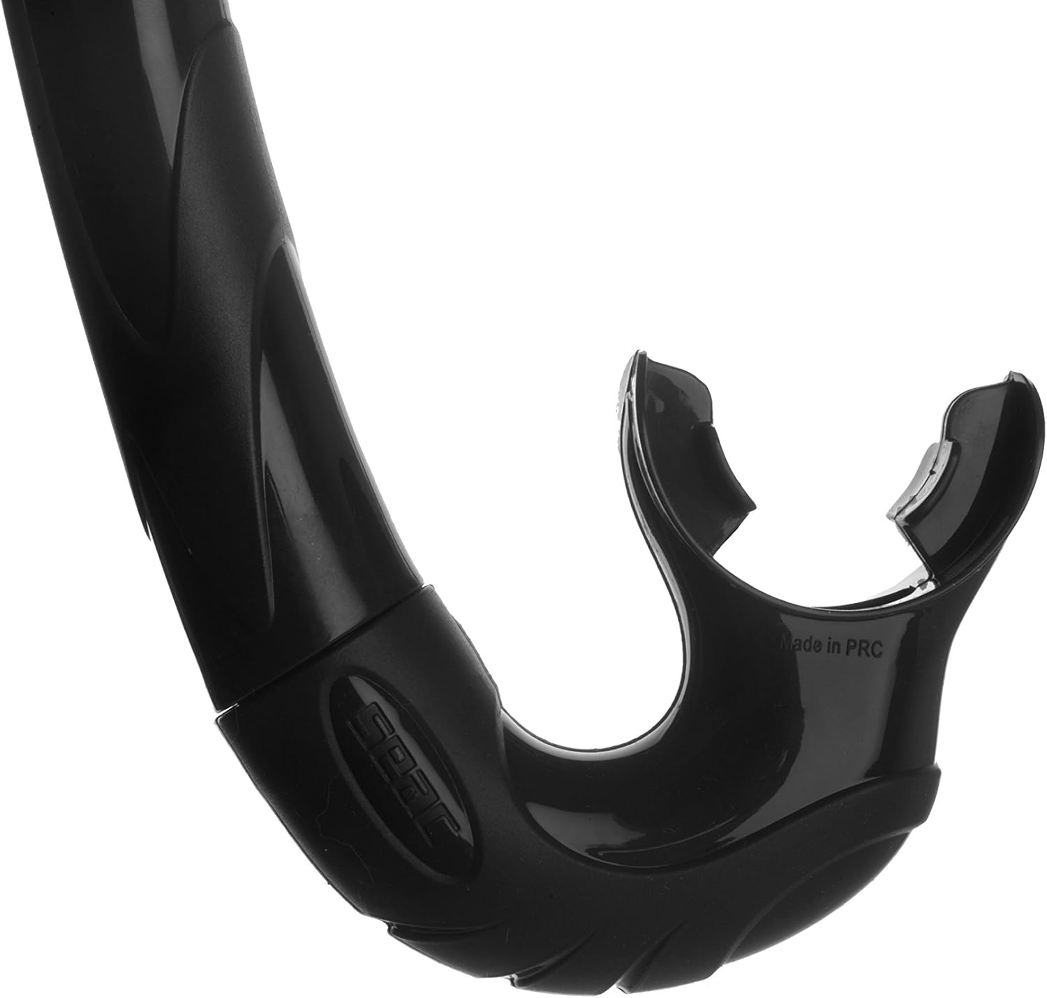 SEAC Jet S/BL Diving Snorkel, Black : Sports & Outdoors