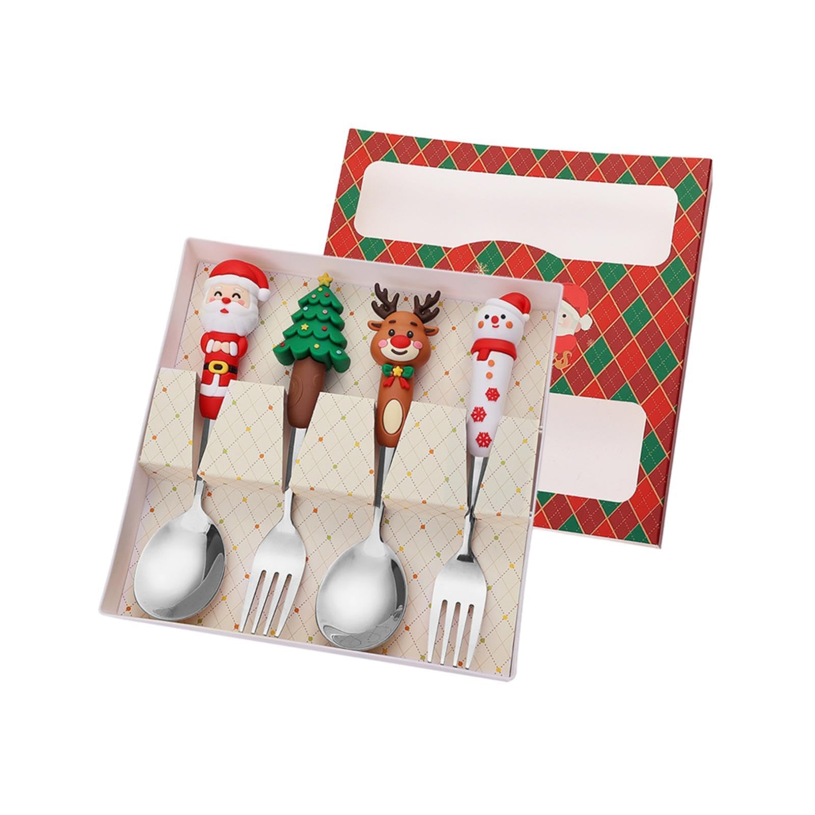 イギリス クリスマス ヴィンテージスプーン&フォーク｜カトラリー 