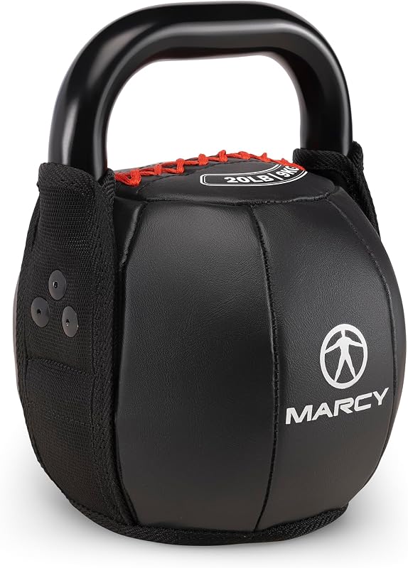 Pesa rusa suave para entrenamiento de fuerza con mango para levantamiento de pesas, acondicionamiento, fuerza y ​​entrenamiento central de 10 libras a 40 libras