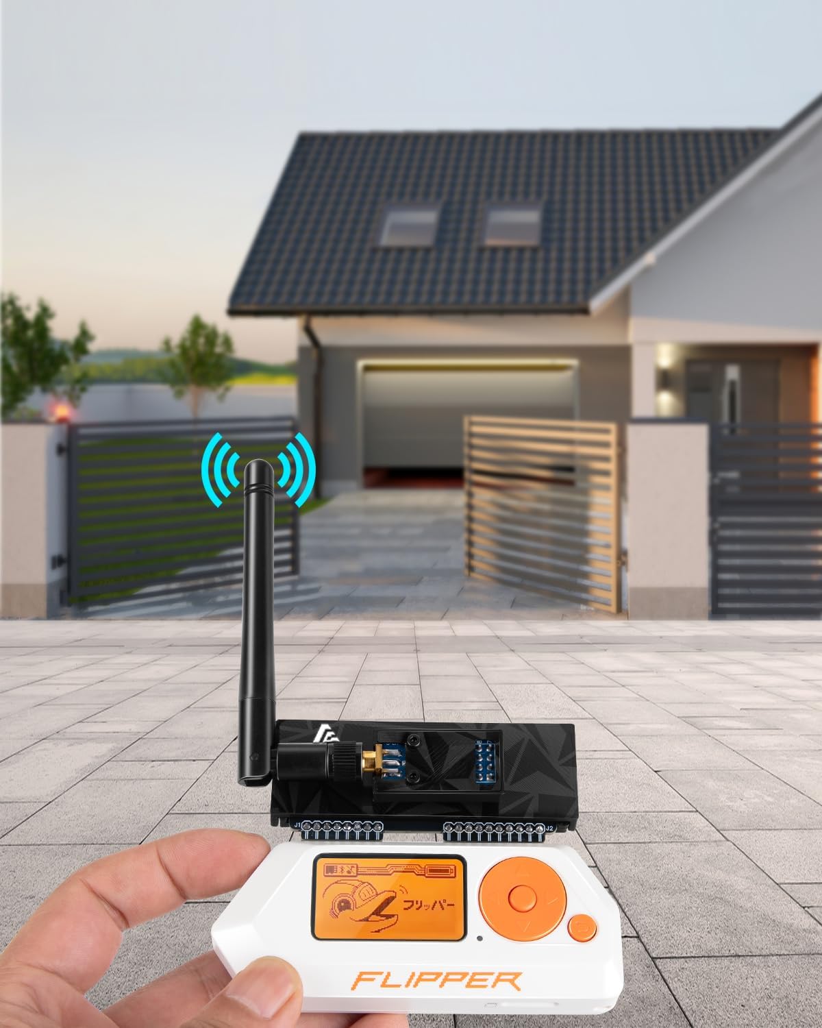 CC1101&NRF24L01 Module with Antenna for Flipper Zero,GPIO Expansion Board,433MHz CC1101 & 2.4G NRF24 Module