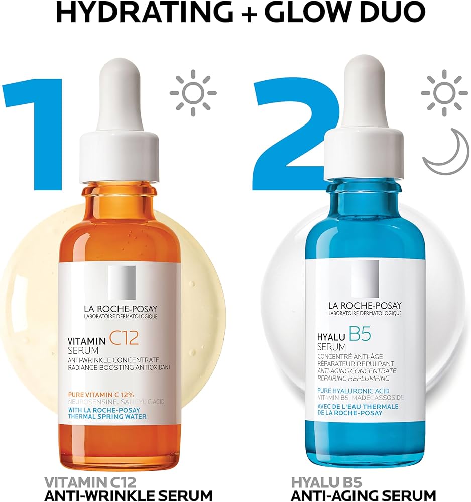 Amazon.com: Pure 10% Vitamin C Serum + Hyalu B5 Pure Hyaluronic