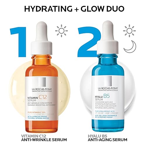 Miniatura 2 de La Roche-Posay Hyalu B5 Pure Hyaluronic Acid Serum for Face, Vitamin B5 + Hyaluronic Acid + Madecassoside, Hydrating Serum Visibly Plumps Skin