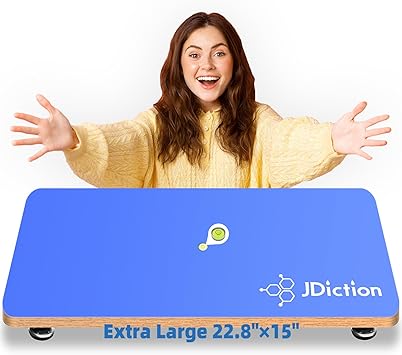 Extra Large Resin Leveling Table for Epoxy - 22.8''x 15'' Resin Leveling Board Nonstick Surface, Adjustable Height & Angle Feet, Multipurpose No Installation Required Board for Crafting & Art
