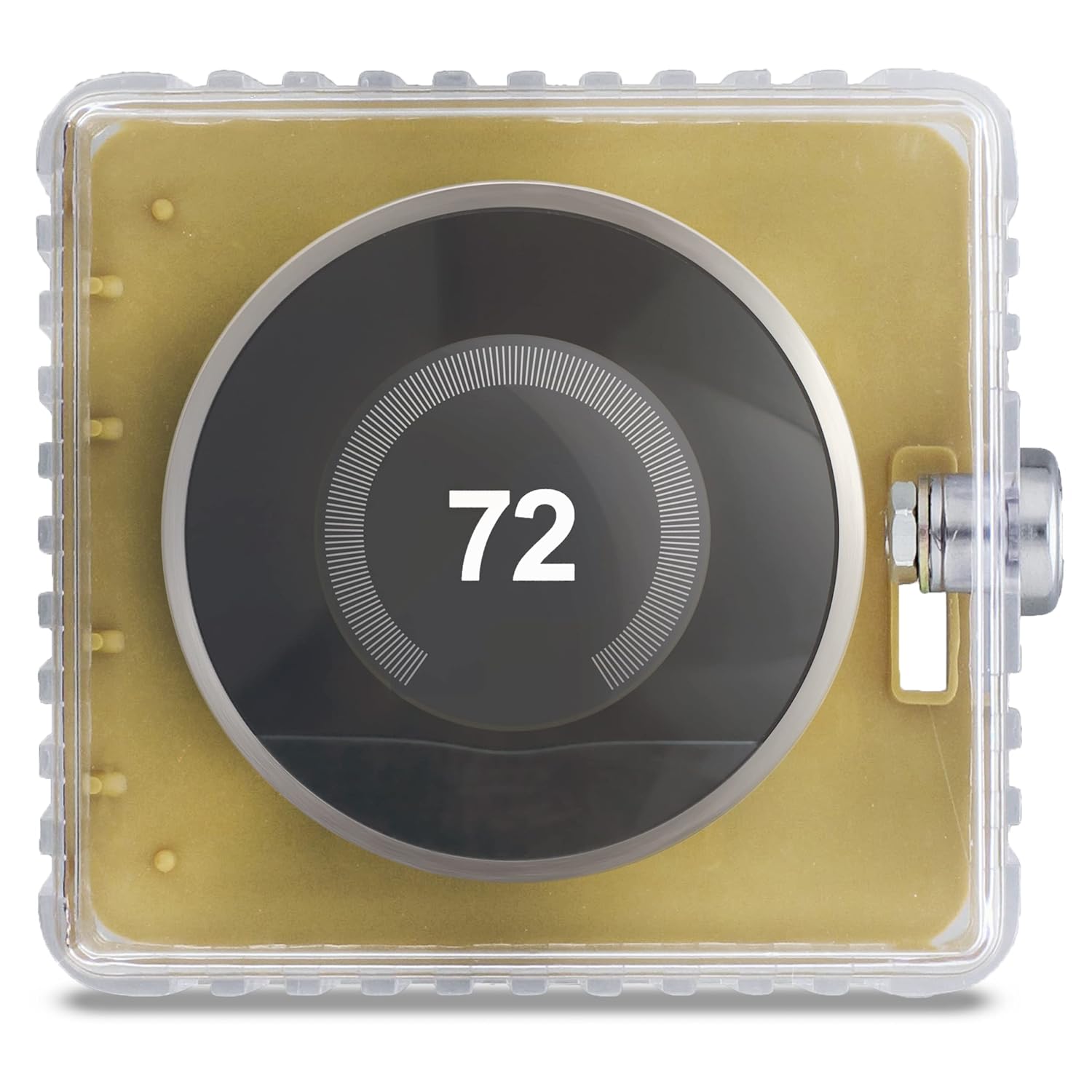 BISupply AC Thermostat Cover with Lock, AC Thermostat Lock Box Cover