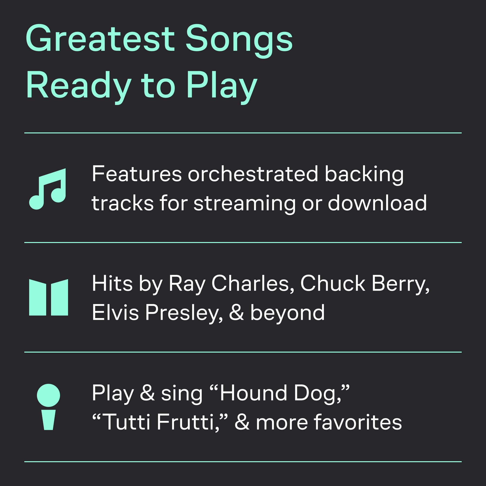 Songs of the 1950s piano, voix, guitare+enregistrements online: 100 Songs With Online Audio Backing Tracks, Piano, Vocal, Guitar (Decade Series)
