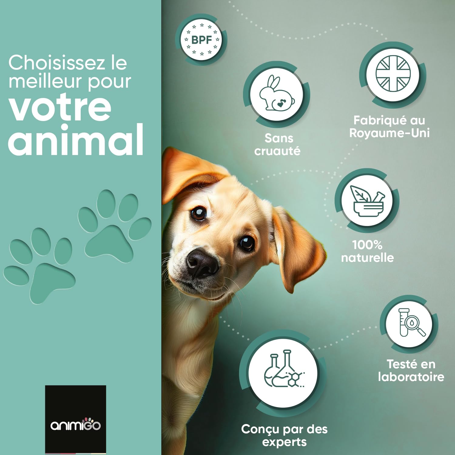 Anti Coprophagie Chien - 120 Comprimés Goût Poulet - Empêche Ingestion de Crottes, Confort Digestif, Haleine Fraîche - Enrichi en Yucca, Camomille, Persil, Probiotiques Chien & Enzymes Digestives