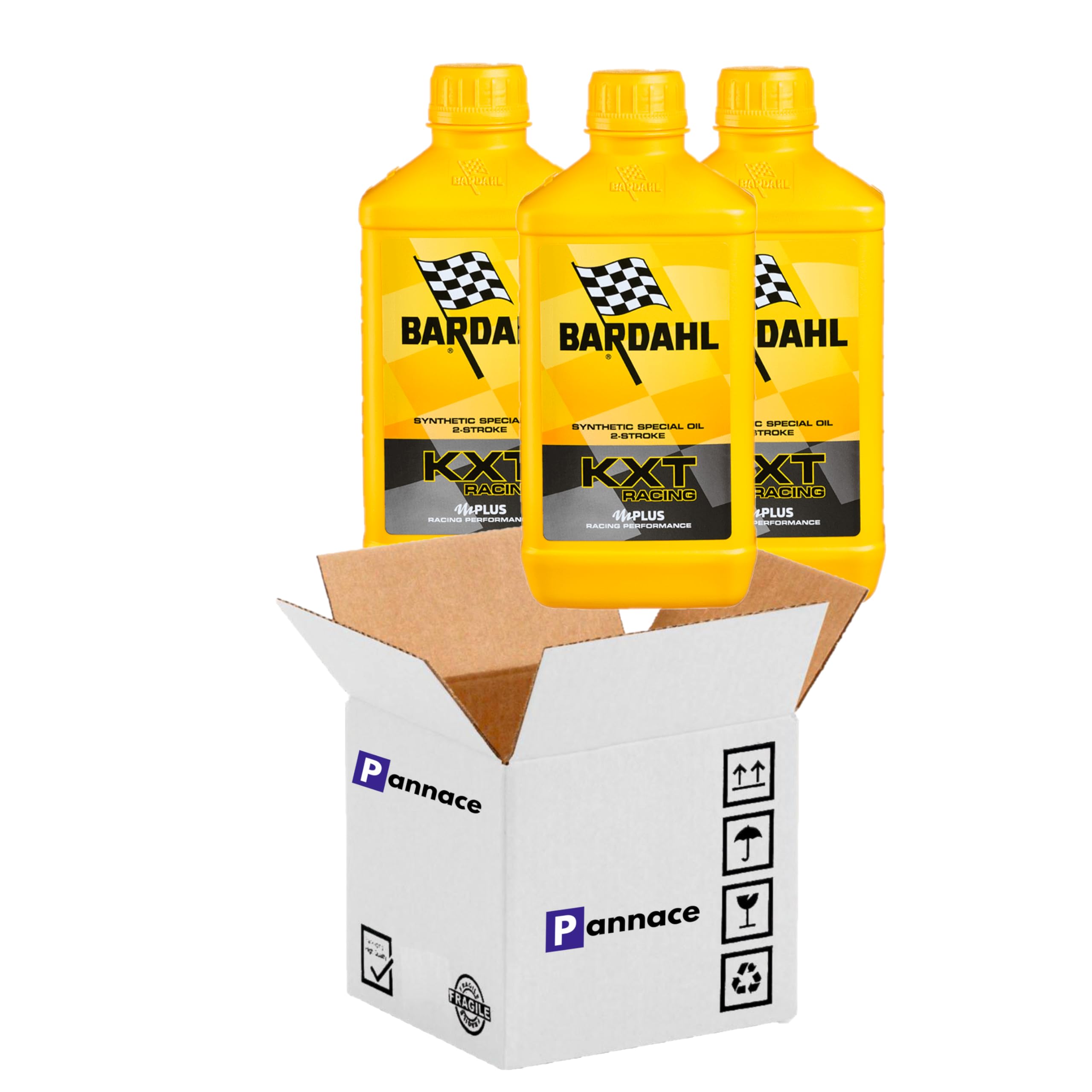 Kit de mantenimiento para lubricante de aceite de motor 2T Moto KXT Racing (3 litros)
